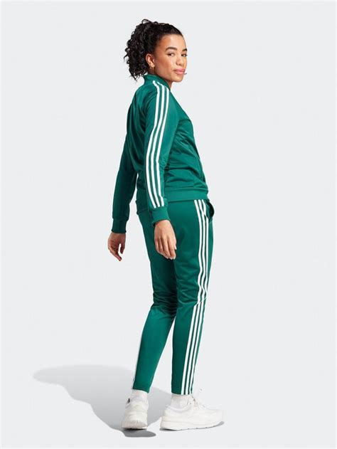 adidas grüner jogginganzug damen|Grun .